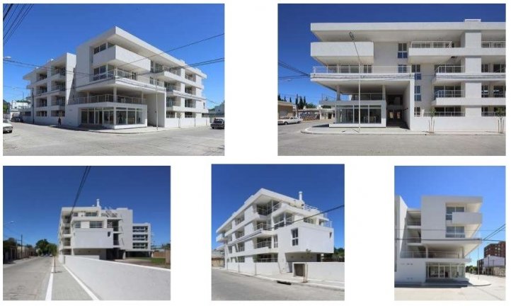 Depto 1 dorm, 52m² en 2° piso con cochera y balcón — Alberdi esq. Garibaldi