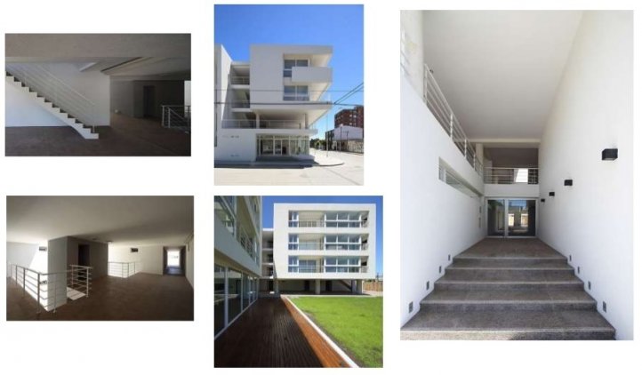 Depto 1 dorm, 52m² en 2° piso con cochera y balcón — Alberdi esq. Garibaldi