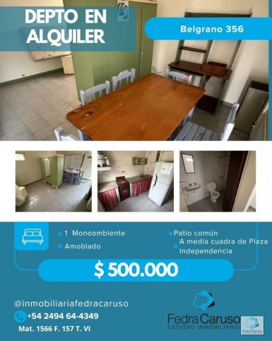 Belgrano 356, Piso pb, Depto 5