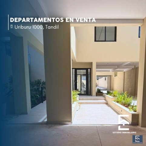 Depto 2 dorm, 86m² con cochera — Uriburu 1000