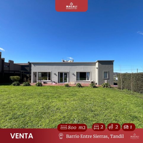 Casa en VENTA Barrio Entre Sierras, Tandil 2 Dormitorios, 300 m²