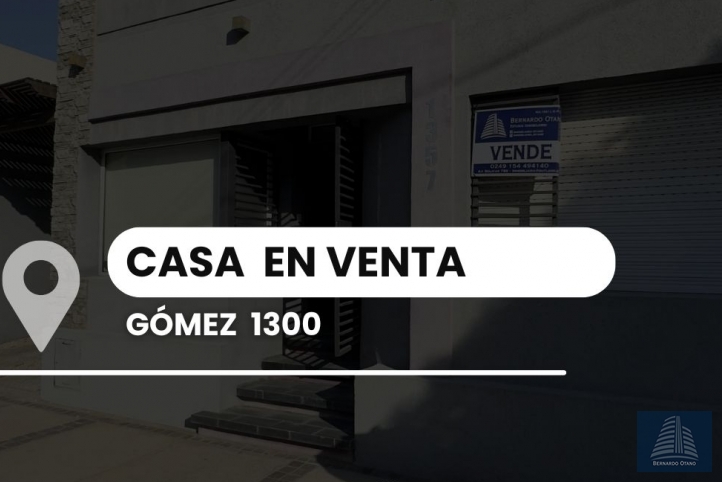 Casa 3 dorm, 120m² con pileta y garage — Gómez AL