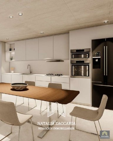 Depto 3 dorm, 100m² con cochera y piscina — 4 de Abril