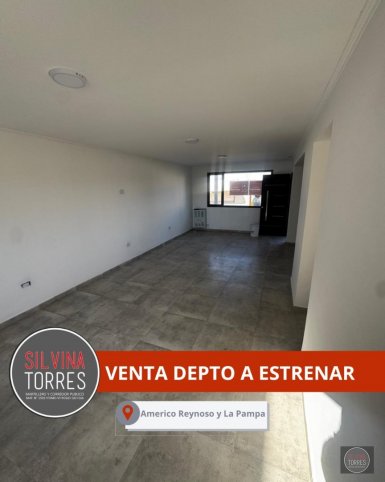 Depto en Venta 2 dorm, 80m² a estrenar — Américo Reynoso y La Pampa
