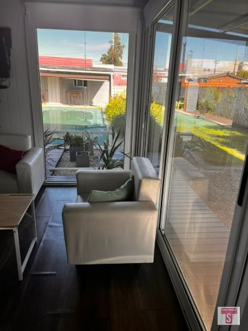 Casa 1 dorm, 24m² con garage y pileta — Coronel Suarez
