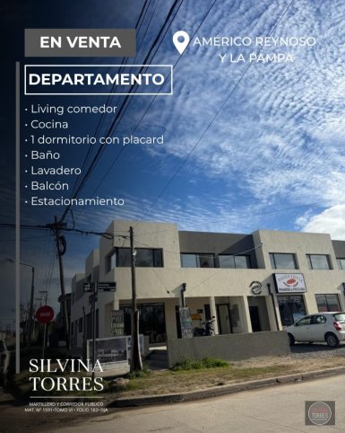 Departamento a estrenar de 1 dormitorio 75m²