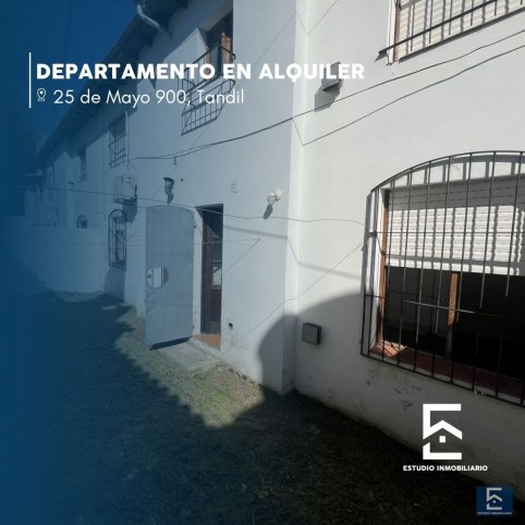 Departamento en Alquiler 25 de Mayo 900, 1 dorm, 1 baño