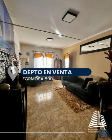 Depto 1 dorm en Formosa 800 — Planta baja