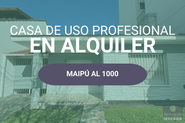 Casa 4 dorm, 174m² con garage — Maipú al 1000