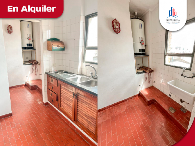 Depto 2 dorm, 111m² con cochera y terraza — Centro