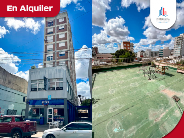 Depto 2 dorm, 111m² con cochera y terraza — Centro