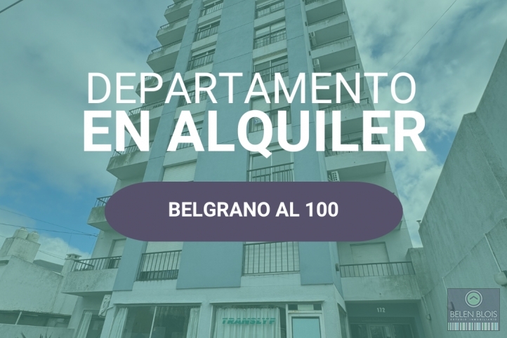 Depto 3 dorm, 85m² en Belgrano al 100 con cochera