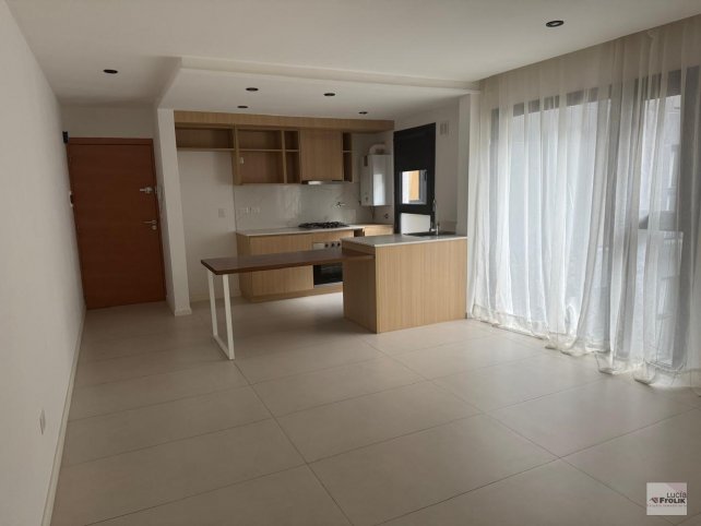 Depto 1 dorm, 60m² con cochera — Av Brasil