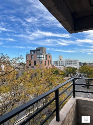 Depto 1 dorm, 45m² con cochera — Av. Avellaneda