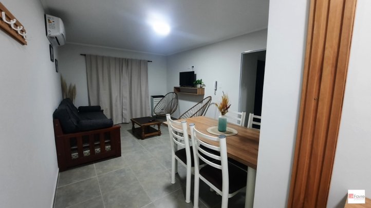 Depto 1 dorm, 45m² en alquiler — Pinto 125