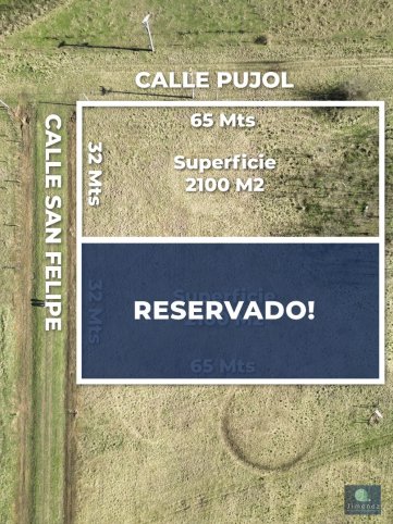 Lote en Venta Pujol y San Felipe 2100 m² - Zona Quintas