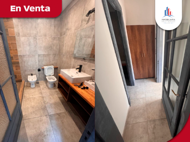 Depto 2 dorm, 1 baño en block — 9 de Julio 600