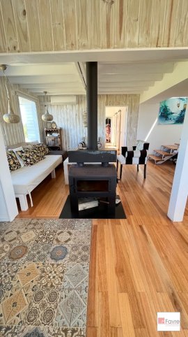 Casa frente al mar en Arenas verdes, 3 dorm, 106m²