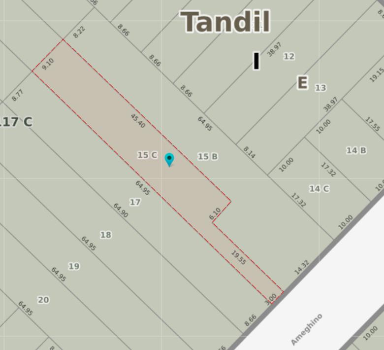 Terreno en Venta — Ameghino al 700