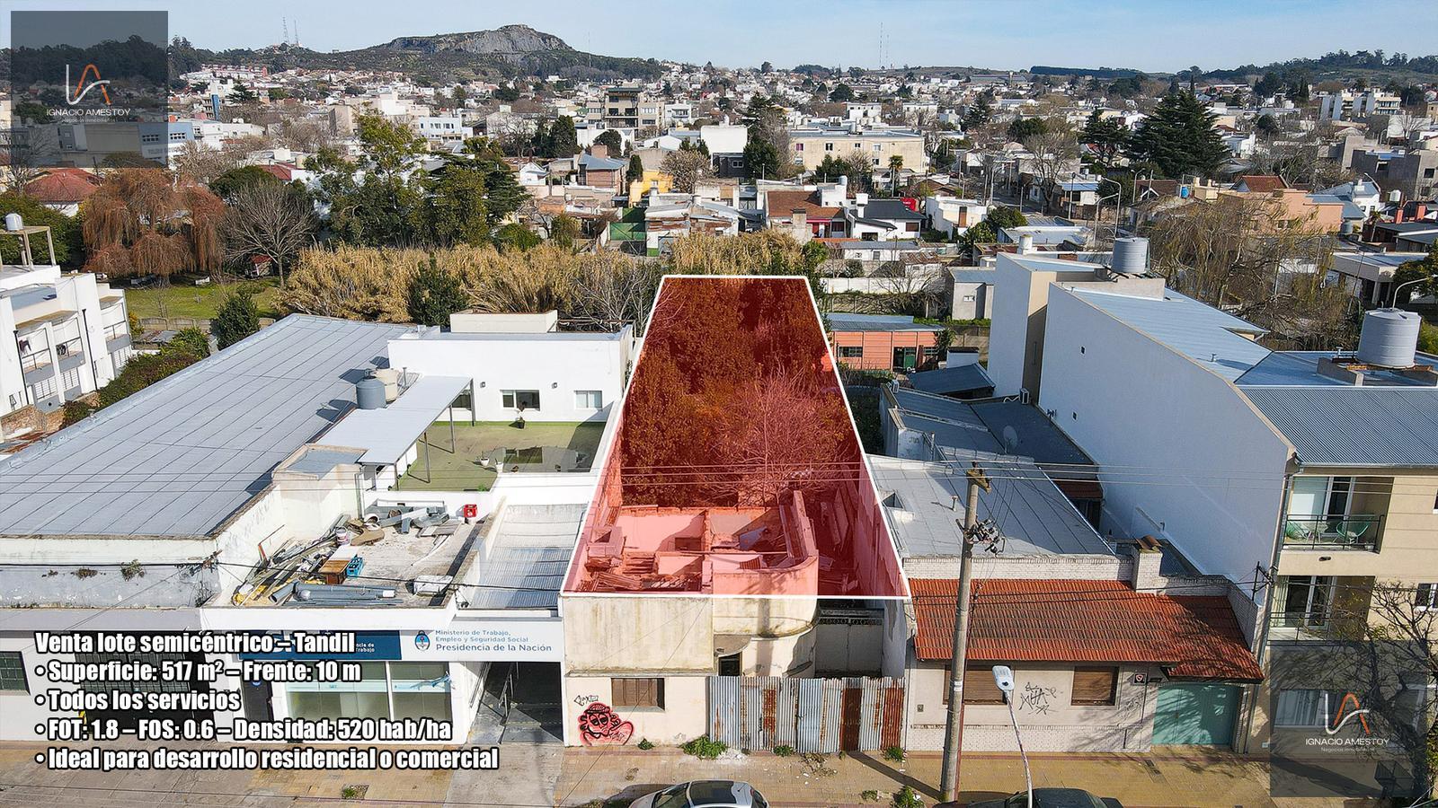 Terreno en Venta — Chacabuco al 1300